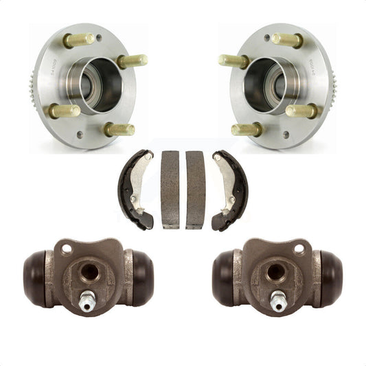 Wheel Cylinders Drum Shoes Hub Bearing Rear Kit For Chevrolet Aveo Pontiac Aveo5