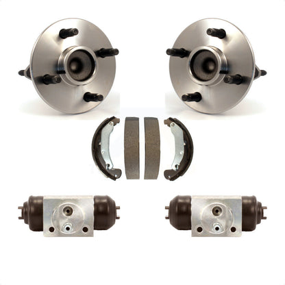 Wheel Cylinders Drum Shoes Hub Bearing Rear Kit For Chevrolet Cobalt Pontiac G5