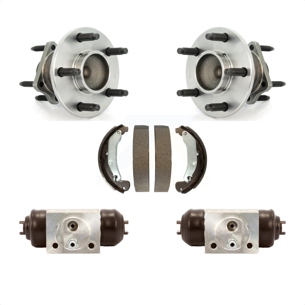Wheel Cylinders And Drum Shoes Hub Bearing Assembly Rear Kit For Chevrolet HHR