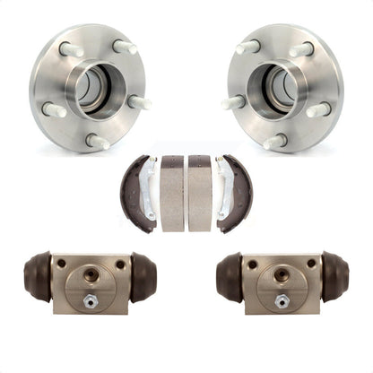 Wheel Cylinders & Drum Shoes Hub Bearing Rear Kit For 10-13 Ford Transit Connect
