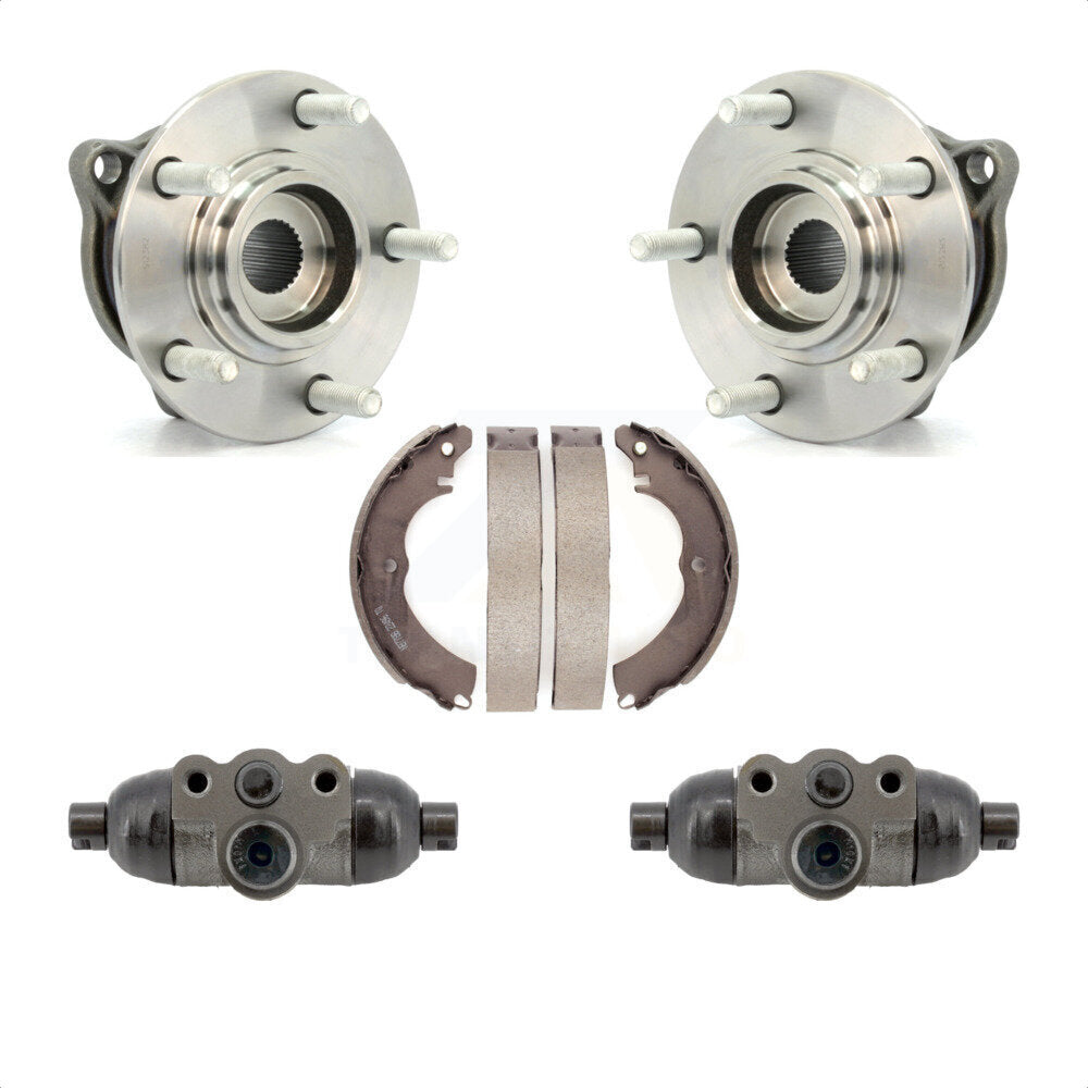 Wheel Cylinders And Drum Shoes Hub Bearing Rear Kit For Mitsubishi Lancer