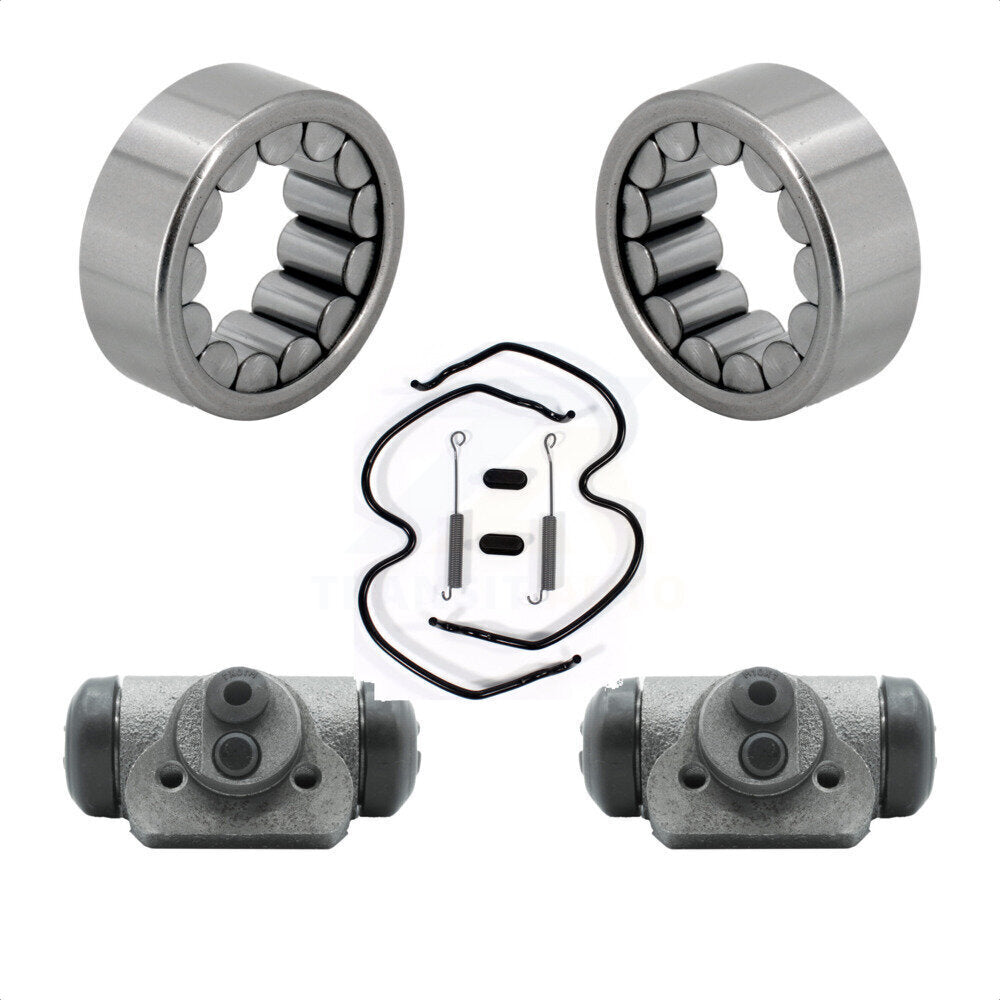 Wheel Cylinders And Hardware Bearing Rear Kit For Chevrolet Colorado GMC Canyon