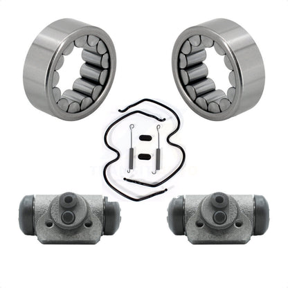 Wheel Cylinders And Hardware Bearing Rear Kit For Chevrolet Colorado GMC Canyon