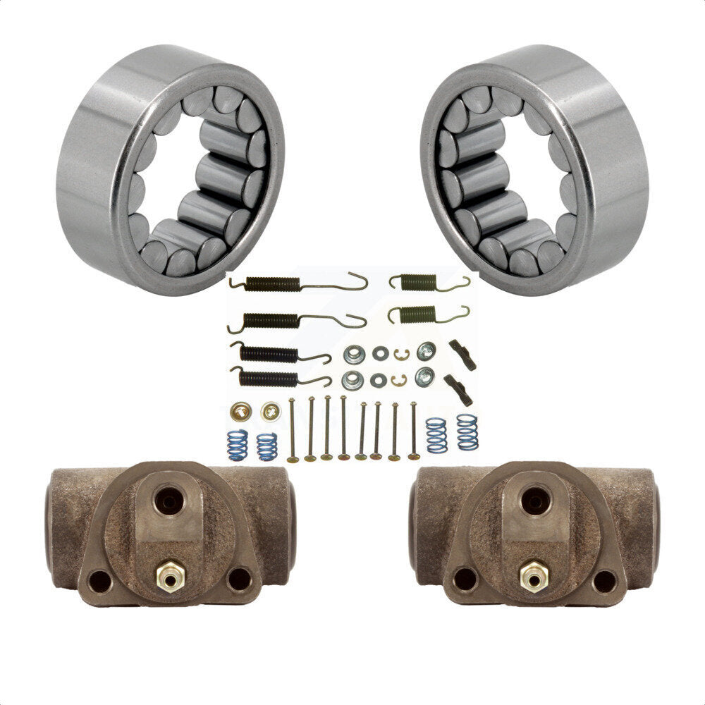 Wheel Cylinders Hardware Bearing Rear Kit For Chevrolet Express 1500 GMC Savana
