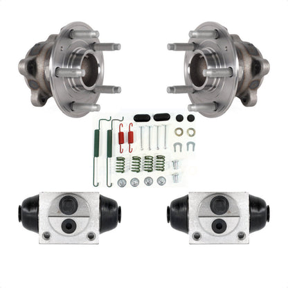 Wheel Cylinders And Hardware Hub Bearing Rear Kit For 2016-2017 Chevrolet Sonic