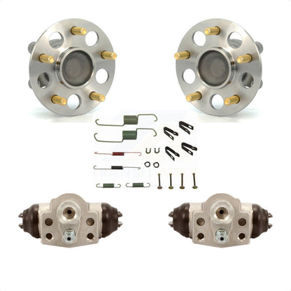 Wheel Cylinders And Hardware Hub Bearing Assembly Rear Kit For Honda Civic