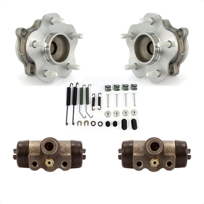 Wheel Cylinders & Hardware Hub Bearing Rear Kit For 2007-2012 Nissan Sentra 2.5L