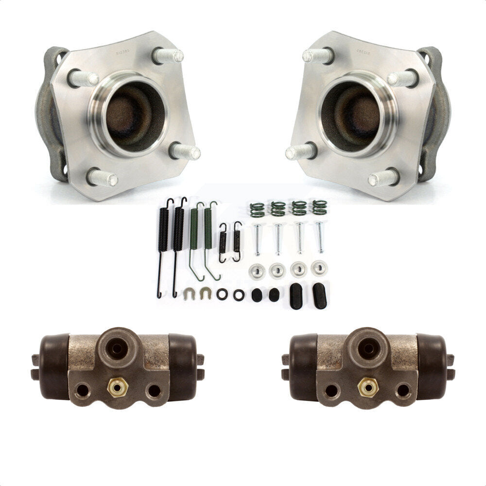 Wheel Cylinders And Hardware Hub Bearing Assembly Rear Kit For Nissan Sentra