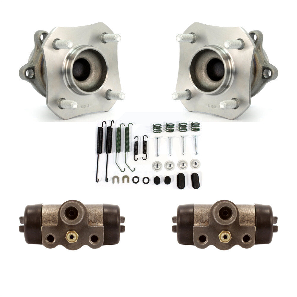 Wheel Cylinders And Hardware Hub Bearing Assembly Rear Kit For Nissan Sentra