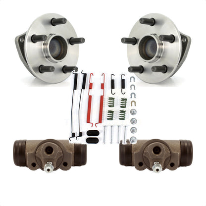 Wheel Cylinders And Hardware Hub Bearing Rear Kit For Pontiac Vibe Toyota Matrix