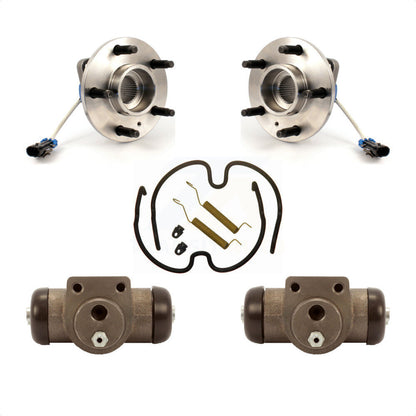 Wheel Cylinders Hardware Hub Bearing Rear Kit For Pontiac Montana Chevrolet AWD