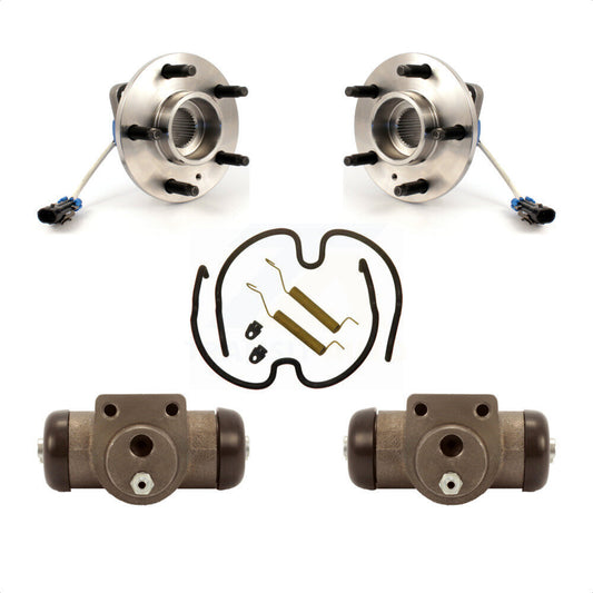 Wheel Cylinders Hardware Hub Bearing Rear Kit For Pontiac Montana Chevrolet AWD