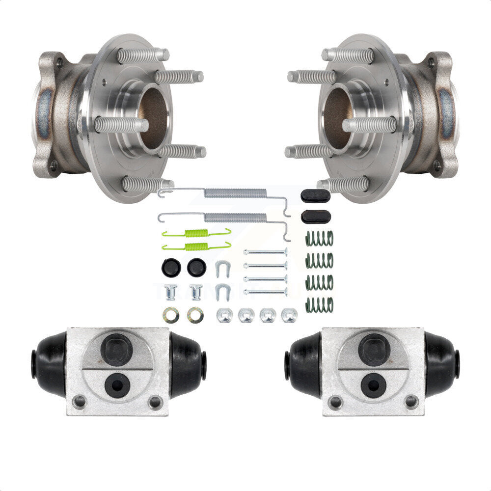 Wheel Cylinders And Hardware Hub Bearing Rear Kit For Chevrolet Cruze Limited