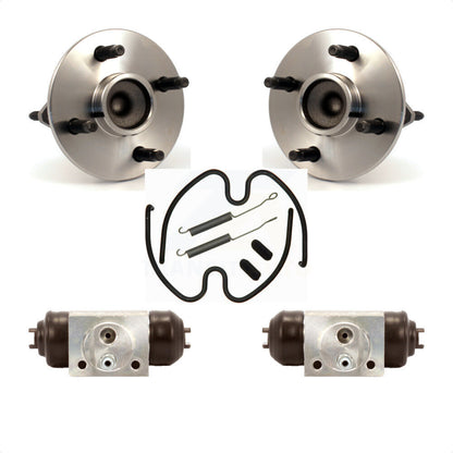 Wheel Cylinders & Hardware Hub Bearing Rear Kit For Chevrolet Cobalt Pontiac G5
