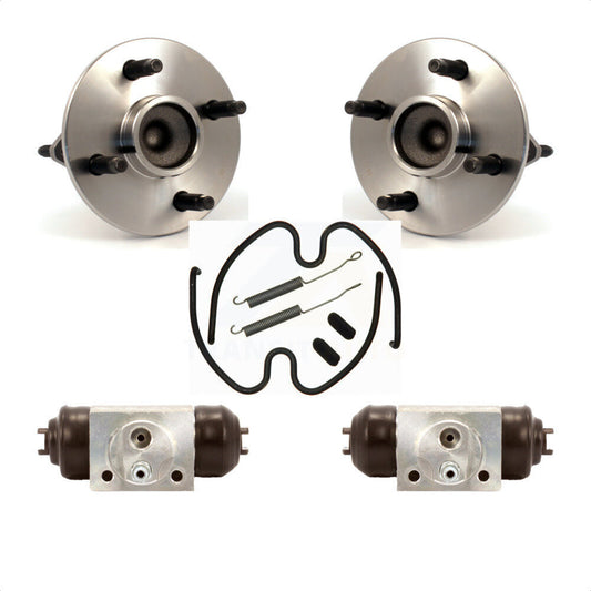 Wheel Cylinders & Hardware Hub Bearing Rear Kit For Chevrolet Cobalt Pontiac G5