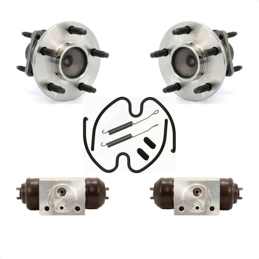 Wheel Cylinders & Hardware Hub Bearing Rear Kit For Chevrolet Cobalt Pontiac G5