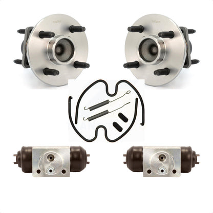 Wheel Cylinders & Hardware Hub Bearing Rear Kit For Chevrolet Cobalt Pontiac G5