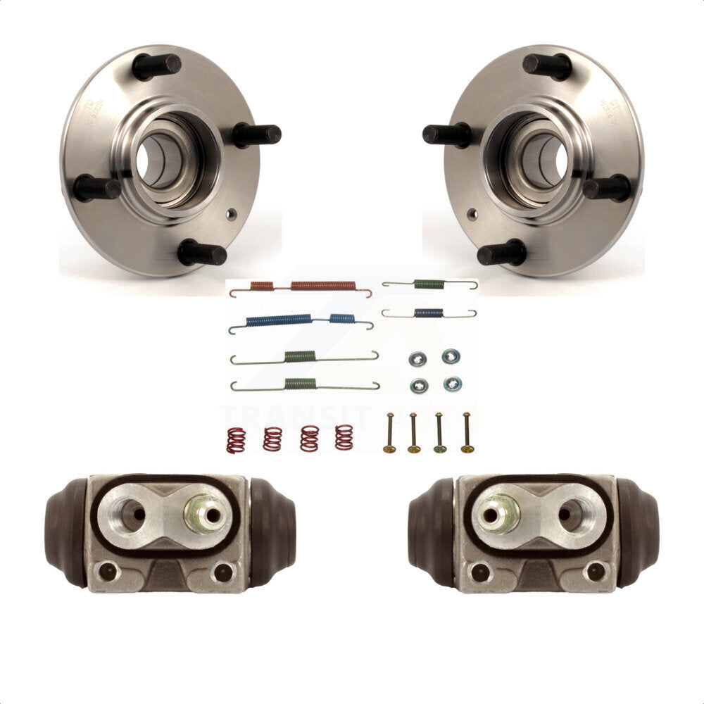 Wheel Cylinders And Hardware Hub Bearing Rear Kit For Hyundai Elantra Non-ABS