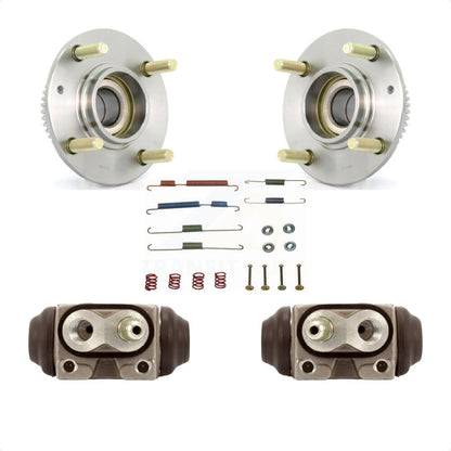 Wheel Cylinders & Hardware Hub Bearing Rear Kit For Hyundai Elantra 4-Wheel ABS