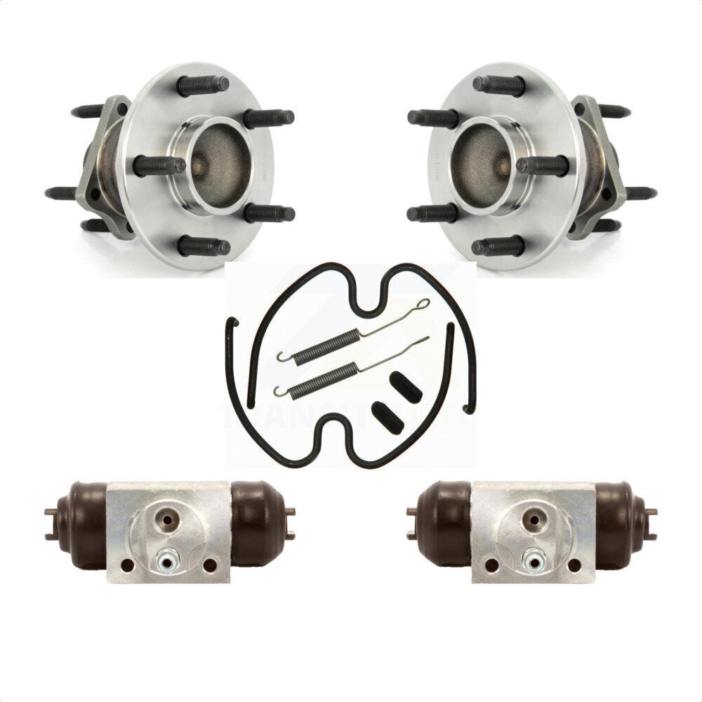 Wheel Cylinders And Hardware Hub Bearing Assembly Rear Kit For Chevrolet HHR