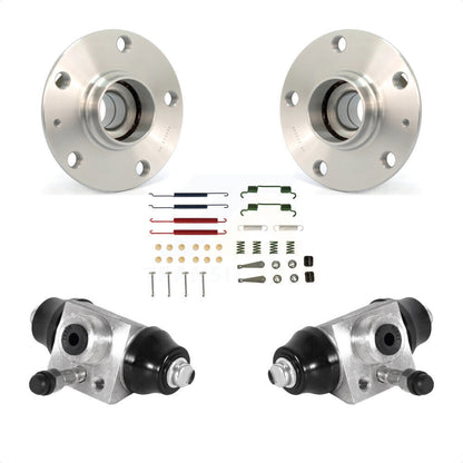 Wheel Cylinders And Hardware Hub Bearing Assembly Rear Kit For Volkswagen Jetta