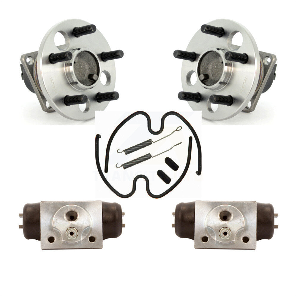 Wheel Cylinders And Hardware Hub Bearing Rear Kit For Pontiac Sunfire Chevrolet