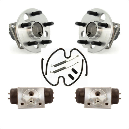 Wheel Cylinders And Hardware Hub Bearing Rear Kit For Pontiac Sunfire Chevrolet