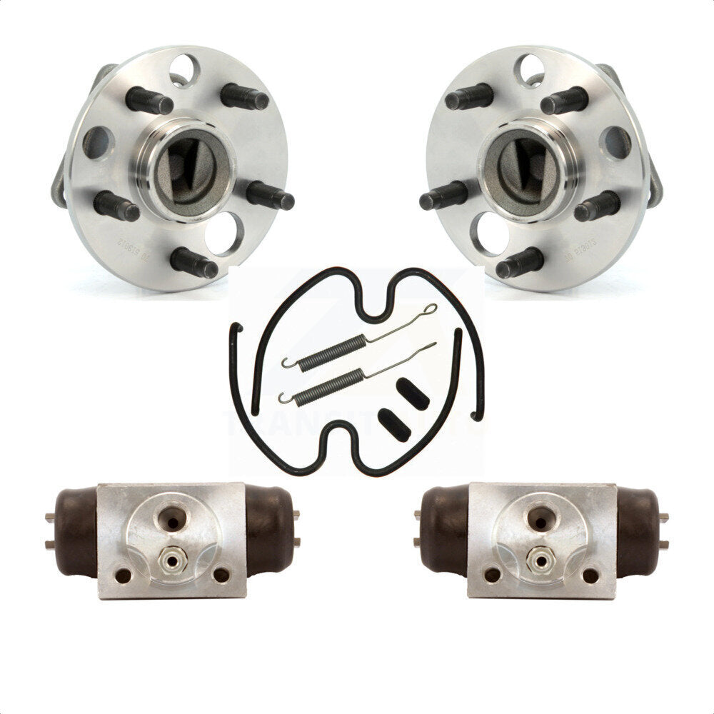 Wheel Cylinders And Hardware Hub Bearing Rear Kit For Pontiac Sunfire Chevrolet