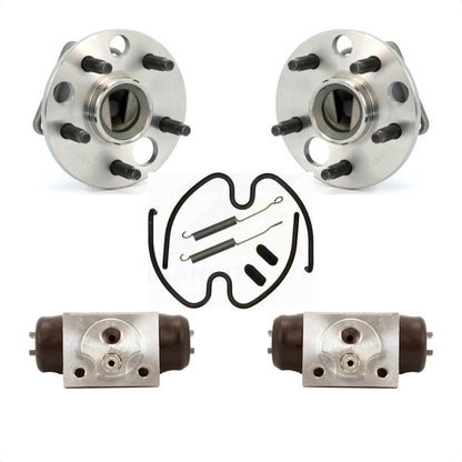 Wheel Cylinders And Hardware Hub Bearing Rear Kit For Pontiac Sunfire Chevrolet