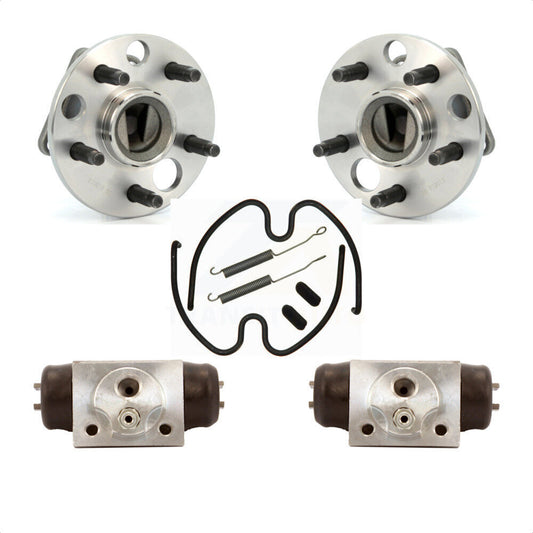 Wheel Cylinders And Hardware Hub Bearing Rear Kit For Pontiac Sunfire Chevrolet