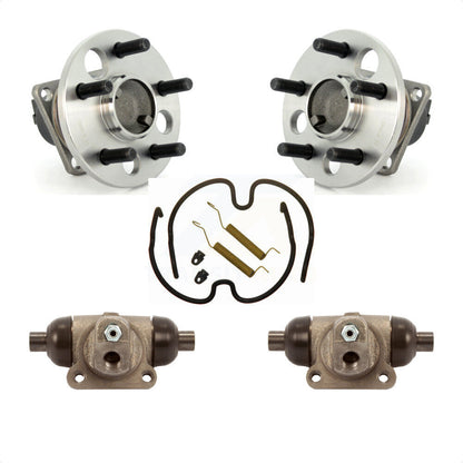 Wheel Cylinders And Hardware Hub Bearing Assembly Rear Kit For Pontiac Sunfire