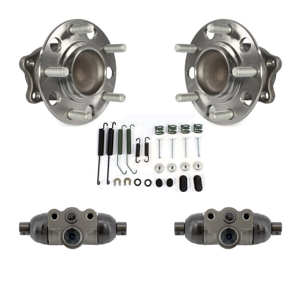 Wheel Cylinders And Hardware Hub Bearing Assembly Rear Kit For Mitsubishi Lancer