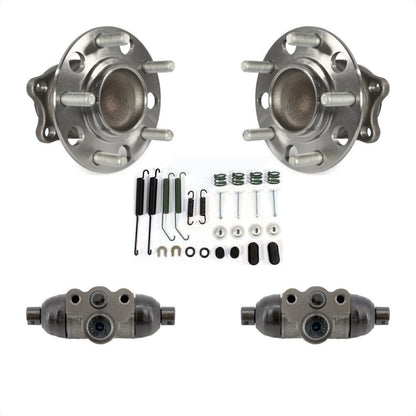 Wheel Cylinders And Hardware Hub Bearing Assembly Rear Kit For Mitsubishi Lancer