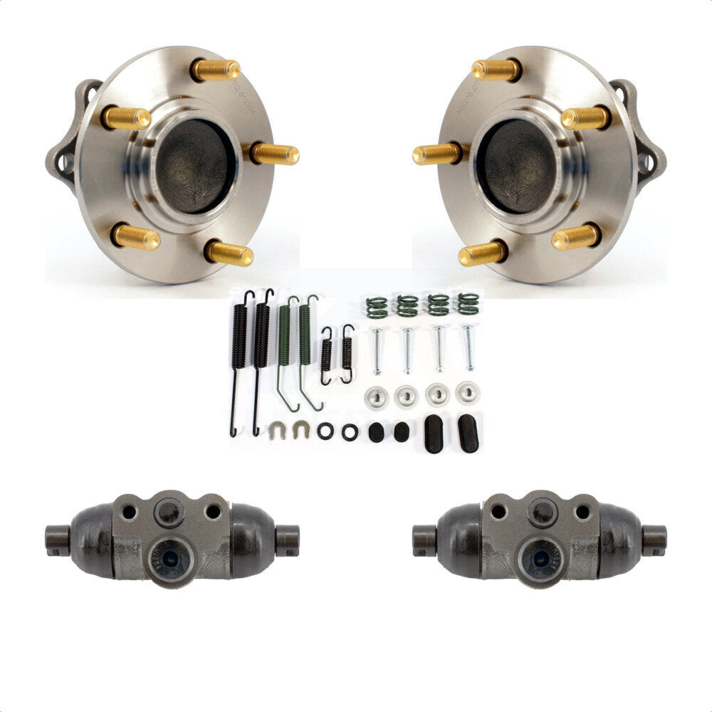 Wheel Cylinders And Hardware Hub Bearing Assembly Rear Kit For Mitsubishi Lancer