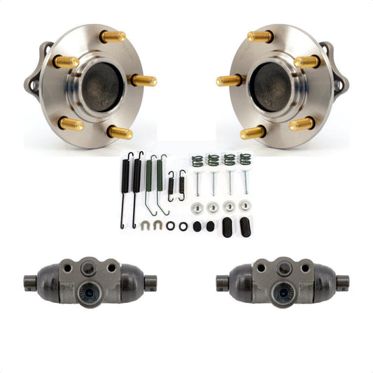 Wheel Cylinders And Hardware Hub Bearing Assembly Rear Kit For Mitsubishi Lancer