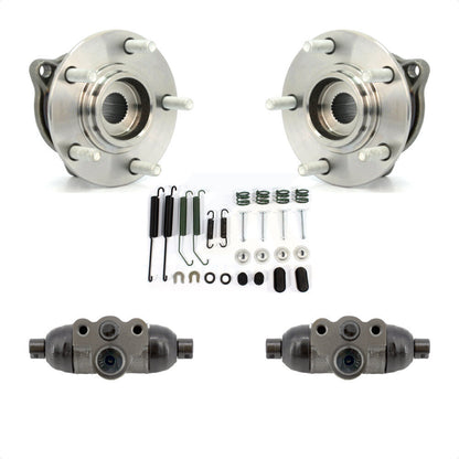 Wheel Cylinders And Hardware Hub Bearing Assembly Rear Kit For Mitsubishi Lancer