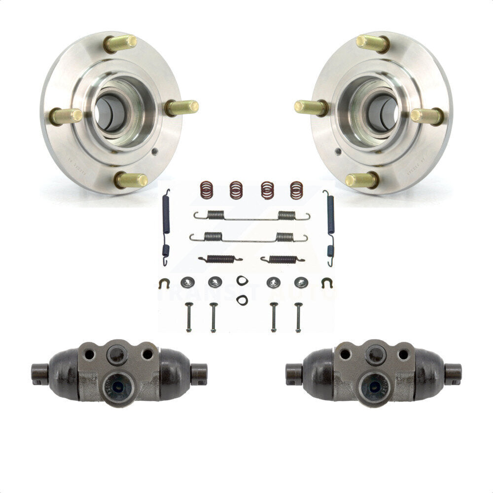 Wheel Cylinders And Hardware Hub Bearing Assembly Rear Kit For Mitsubishi Lancer