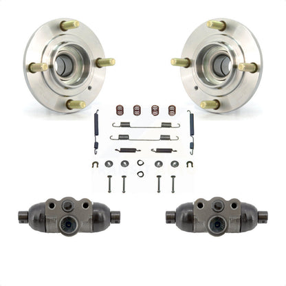 Wheel Cylinders And Hardware Hub Bearing Assembly Rear Kit For Mitsubishi Lancer