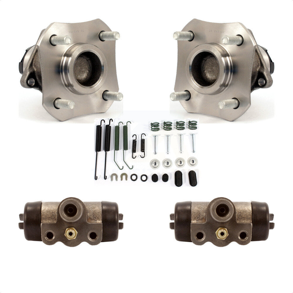 Wheel Cylinders And Hardware Hub Bearing Assembly Rear Kit For Nissan Versa