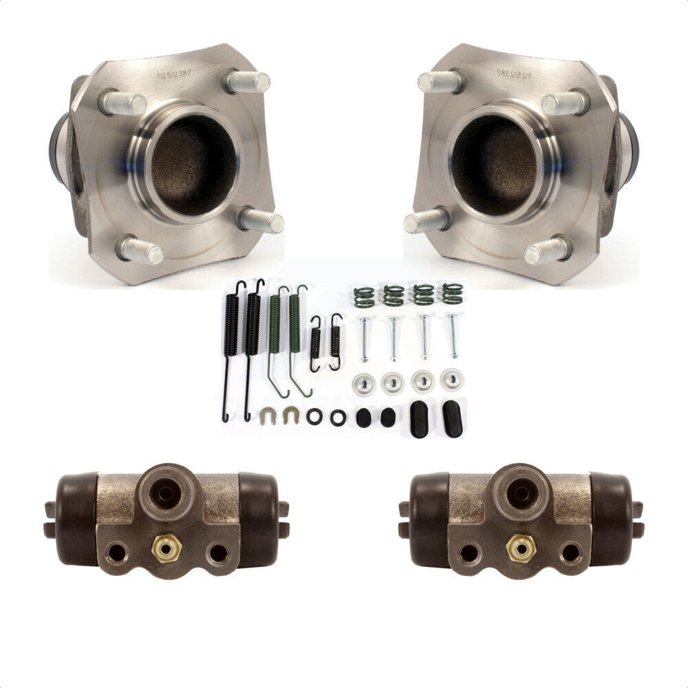 Wheel Cylinders And Hardware Hub Bearing Assembly Rear Kit For Nissan Versa