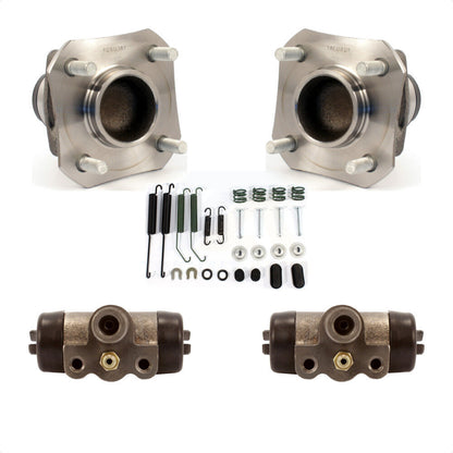 Wheel Cylinders And Hardware Hub Bearing Assembly Rear Kit For Nissan Versa