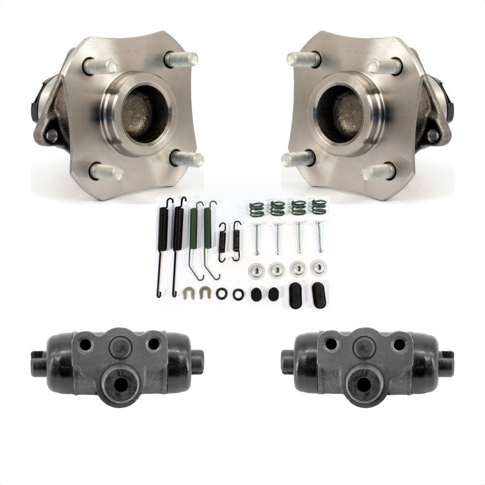 Wheel Cylinders And Hardware Hub Bearing Assembly Rear Kit For Nissan Versa