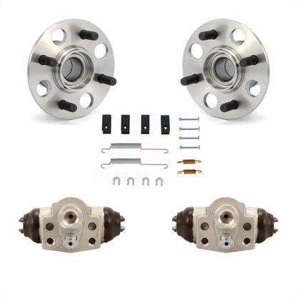 Wheel Cylinders And Hardware Hub Bearing Rear Kit For 2010-2014 Honda Insight