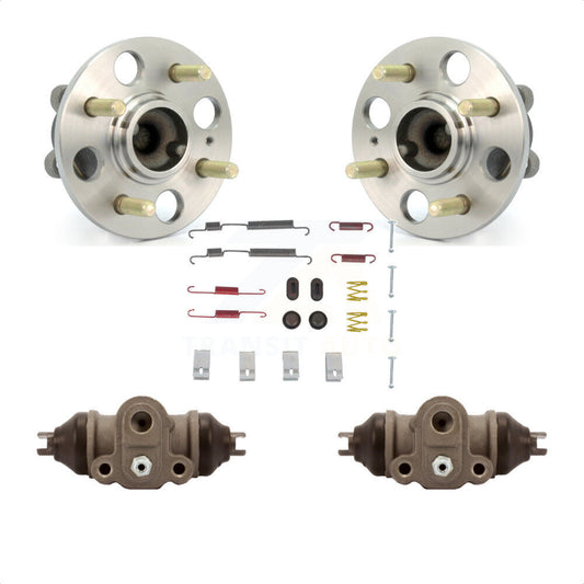 Wheel Cylinders & Hardware Hub Bearing Rear Kit For Hyundai Accent Kia Rio Rio5