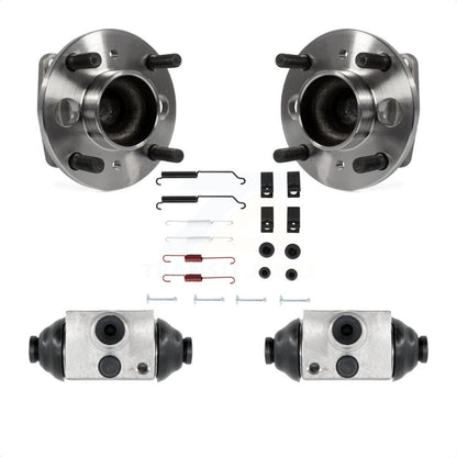 Wheel Cylinders And Hardware Hub Bearing Assembly Rear Kit For Ford Fiesta