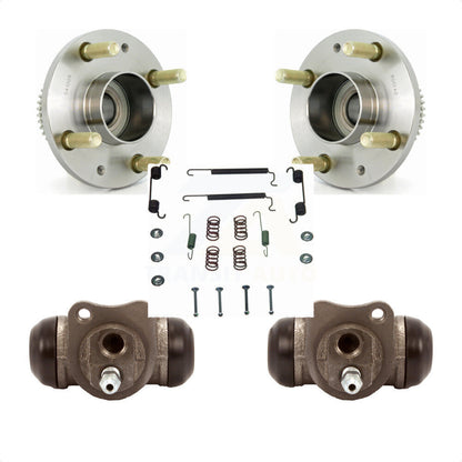 Wheel Cylinders & Hardware Hub Bearing Rear Kit For Chevrolet Aveo Pontiac Aveo5