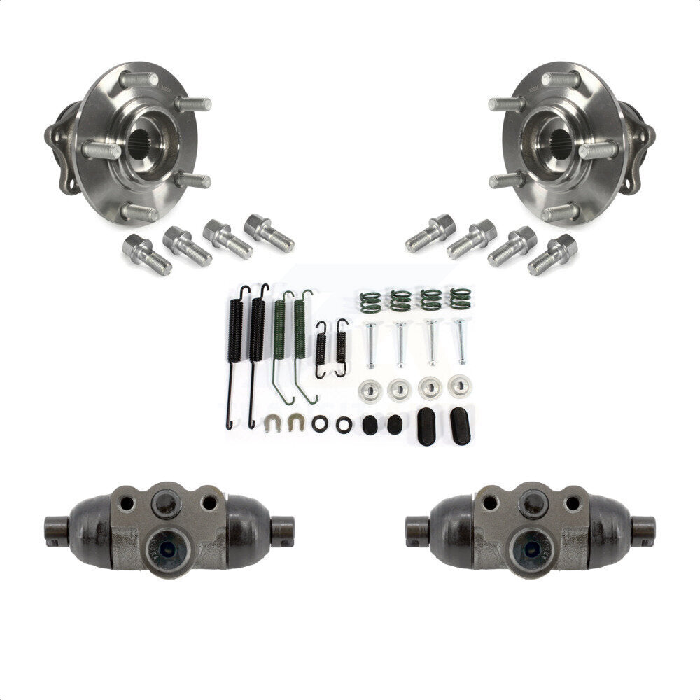 Wheel Cylinders And Hardware Hub Bearing Assembly Rear Kit For Mitsubishi Lancer