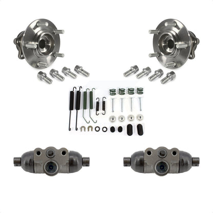 Wheel Cylinders And Hardware Hub Bearing Assembly Rear Kit For Mitsubishi Lancer