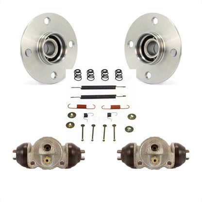 Wheel Cylinders And Hardware Hub Bearing Rear Kit For 2003-2006 Nissan Sentra