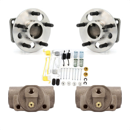 Wheel Cylinders Hardware Hub Bearing Rear Kit For 1990 Buick LeSabre 15 16" Bore